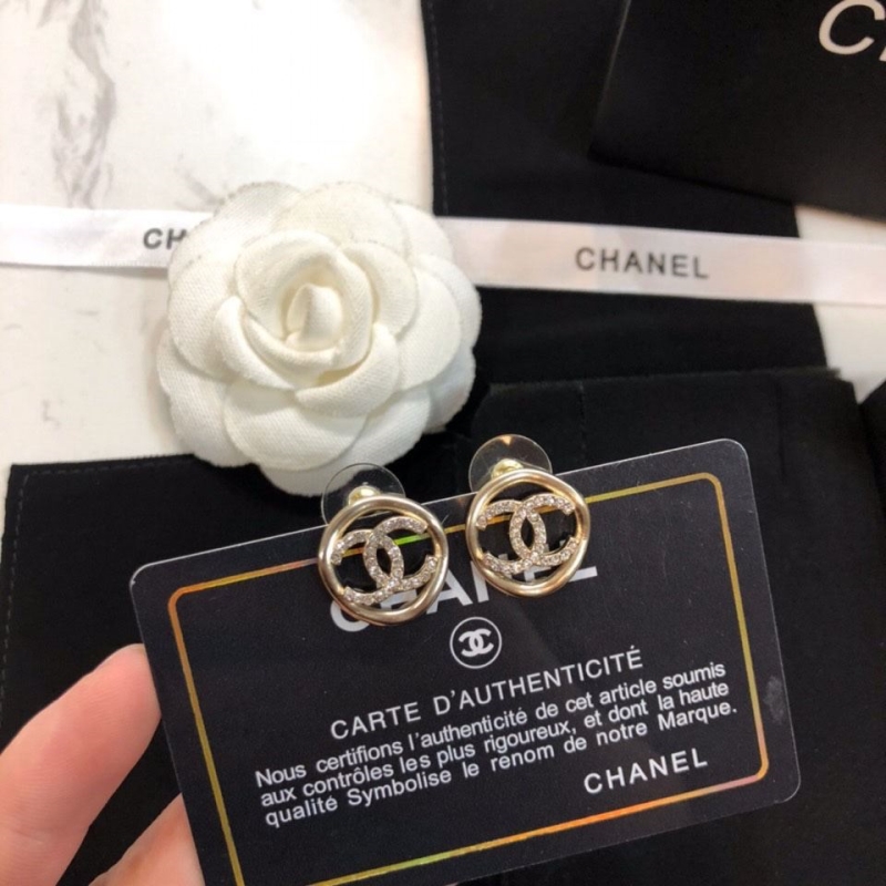 Ch*el earrings